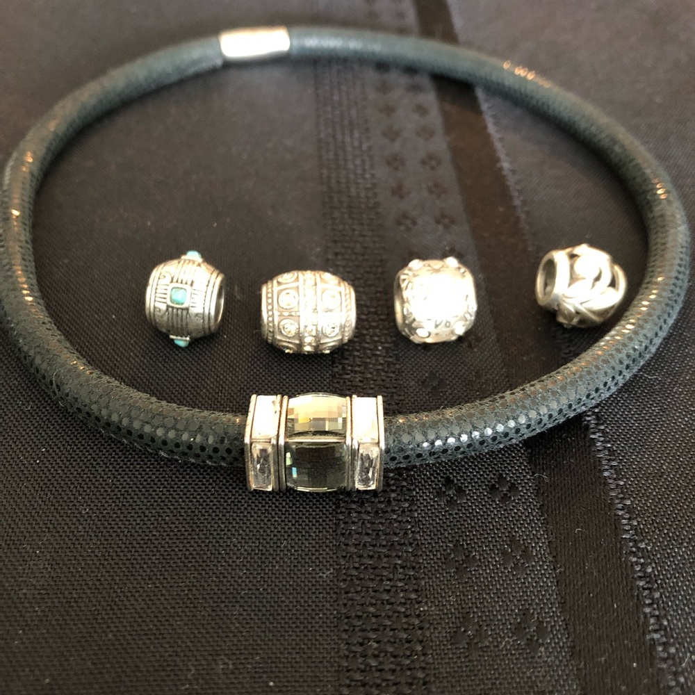 Brighton Woodstock collection Sparkle Double bracelet/choker